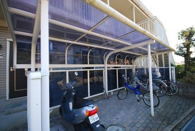 Other common areas. Covered parking lot