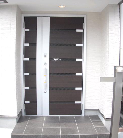 Entrance. Example of construction entrance