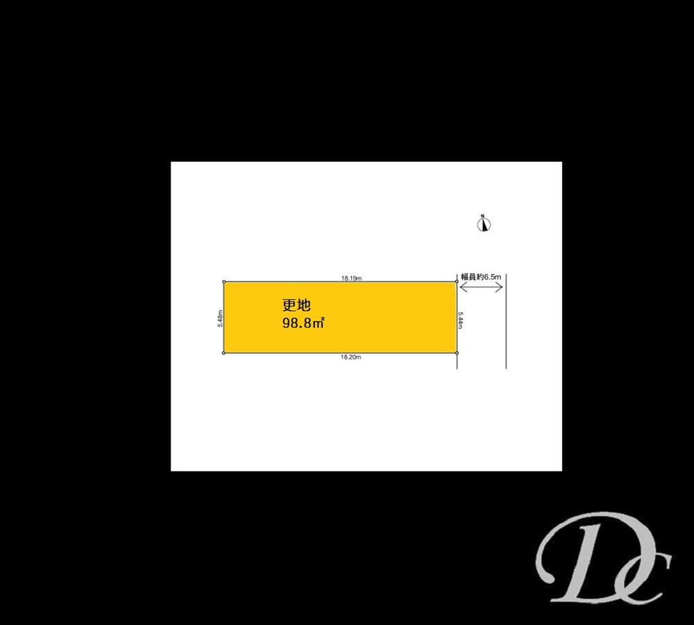 Compartment figure. Land price 21 million yen, Land area 98.8 sq m