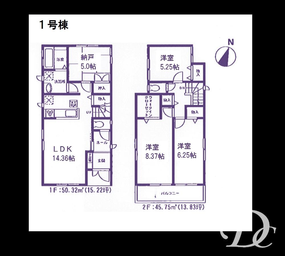 Floor plan. 35,800,000 yen, 3LDK + S (storeroom), Land area 103.65 sq m , Building area 96.07 sq m