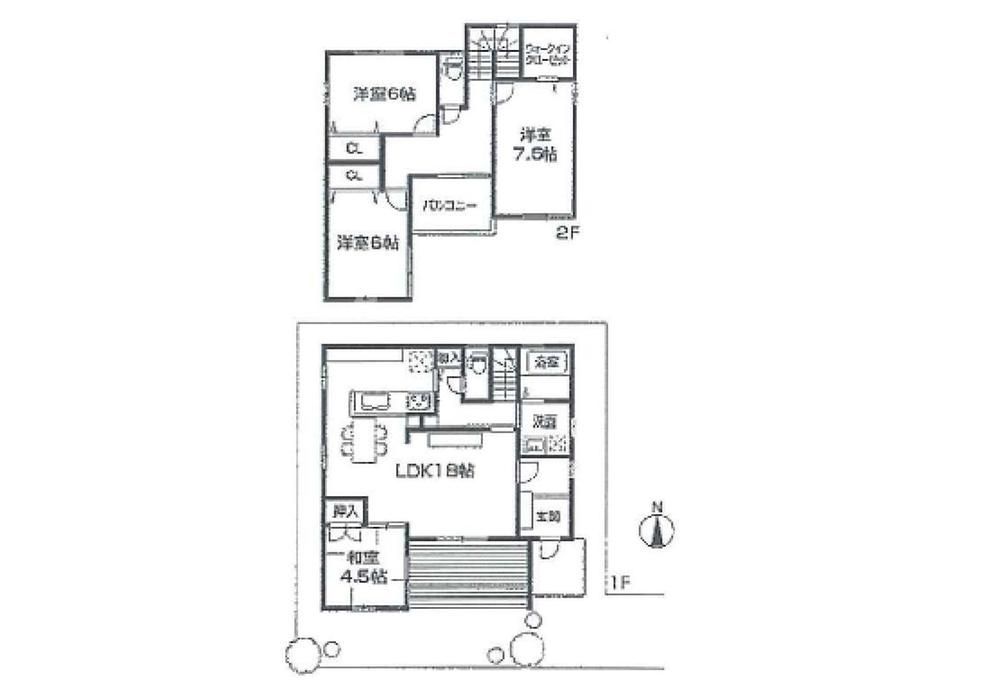 Building plan example (floor plan). Building plan example building price 18 million yen  Building area 103.16 sq m