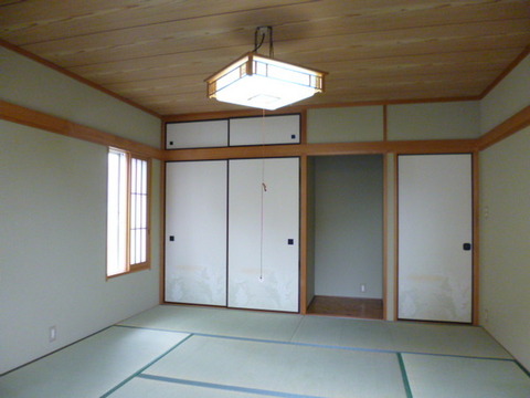 Other room space. Second floor Japanese-style room