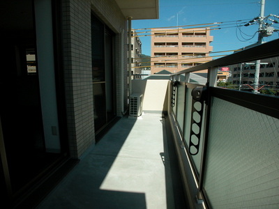 Balcony. Balcony with a breadth