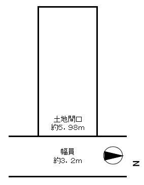 Compartment figure. Land price 17 million yen, Land area 92.64 sq m