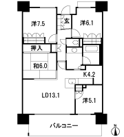 Floor: 4LDK, occupied area: 90.63 sq m, Price: 30,200,000 yen ~ 31,400,000 yen