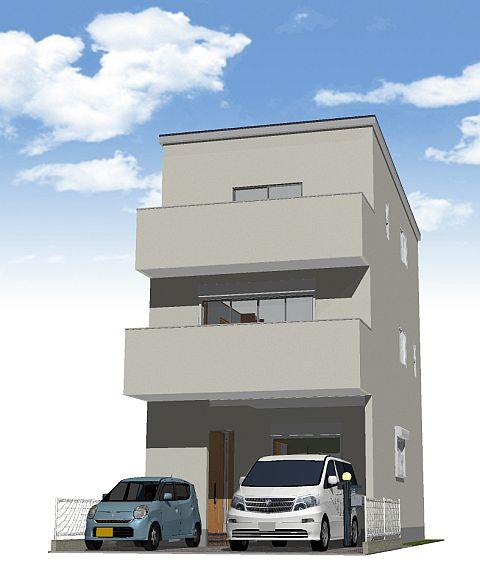 Building plan example (Perth ・ appearance). Building plan example Building price 16.8 million yen    Building area 105.03 sq m