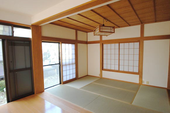 Living and room. First floor Japanese-style room
