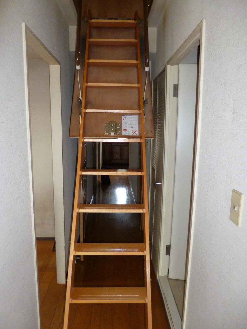 Other. Attic storage stairs