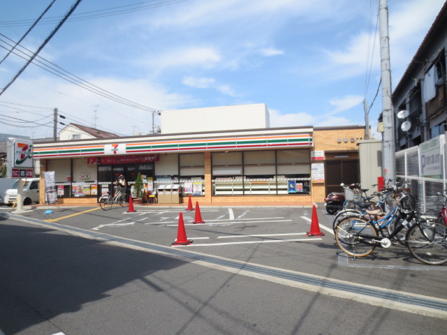 Convenience store. Seven-Eleven Osaka Shimizu 3-chome up (convenience store) 501m