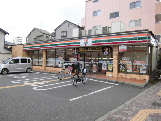Convenience store. Seven-Eleven Moriguchi Keihanhondori store up (convenience store) 230m
