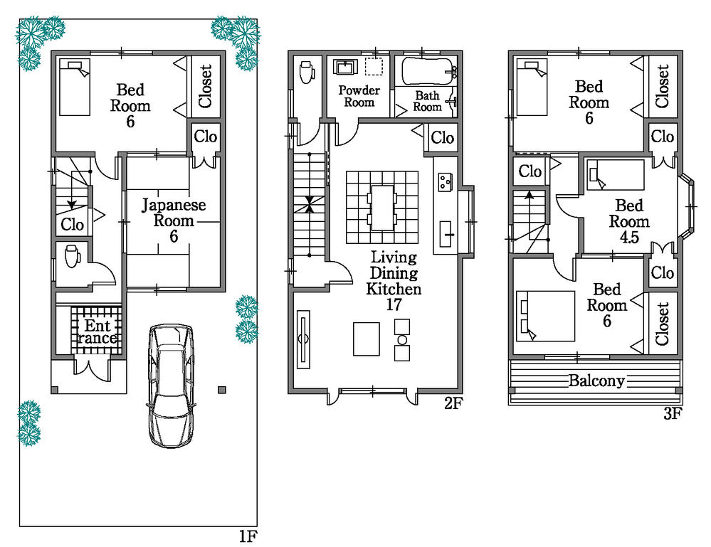 Floor plan. 23.8 million yen, 5LDK, Land area 69.4 sq m , Building area 116.41 sq m