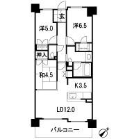 Floor: 3LDK, occupied area: 70.18 sq m, Price: TBD