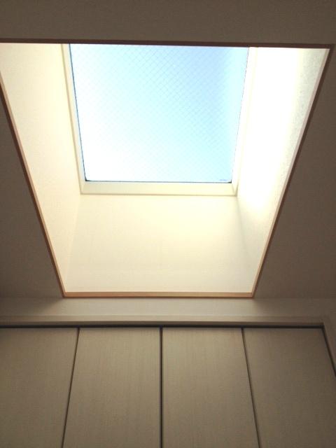Other introspection. It is bright and comes with top light (skylight) is