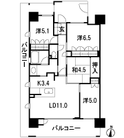 Floor: 4LDK, occupied area: 78.96 sq m, Price: 32,961,000 yen