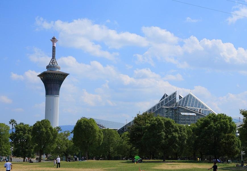 park. Until Flora 2004 Memorial Park Tsurumi Ryokuchi 1708m