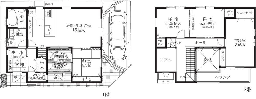 Floor plan. (No. 21 locations (proposed plan)), Price 39,970,000 yen, 4LDK, Land area 90.09 sq m , Building area 96.79 sq m