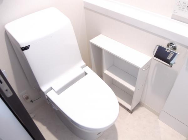 Toilet. Comfortable space Easy cleaning