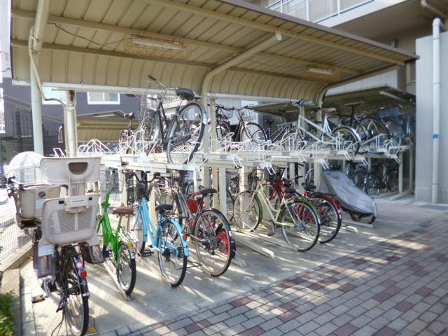 Other local. Local (12 May 2013) Shooting Is a bicycle parking lot