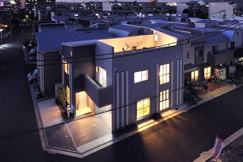 Building plan example (exterior photos). Is How about this gorgeous appearance