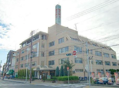 Hospital. Peace of mind near 619m large hospital until the medical corporation Shimizu Board Tsurumi Ryokuchi hospital