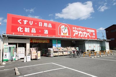 Dorakkusutoa. Drugstores Red Cliff Teragata shop 594m until (drugstore)