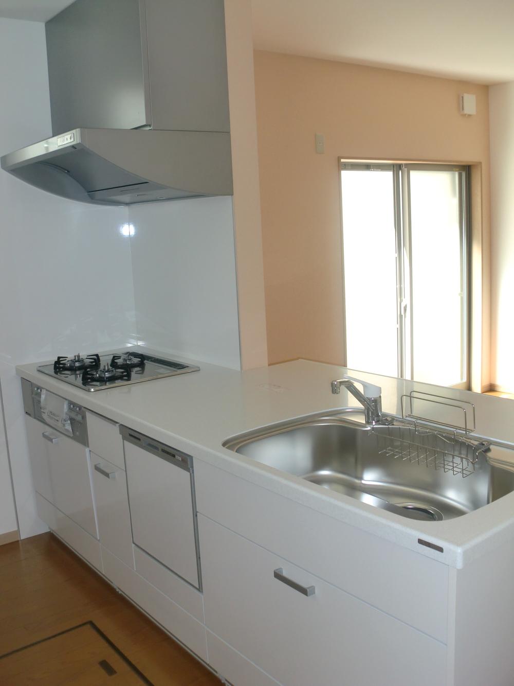Kitchen. Wife popular counter kitchen! (It is with a dish washing dryer! )