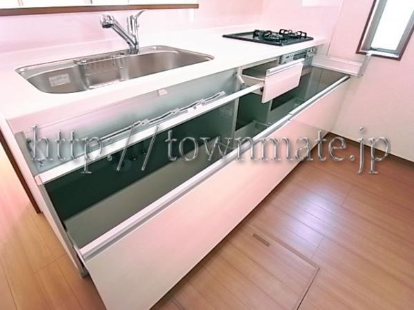 Kitchen. Excellent system kitchen for storage and functionality