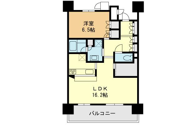 Floor plan. 1LDK, Price 19,800,000 yen, Footprint 55.8 sq m