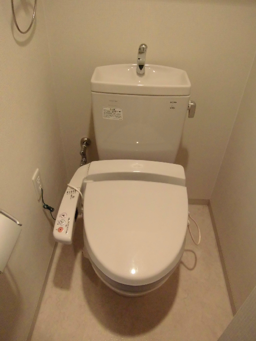 Toilet. With Washlet