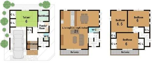 Floor plan. Grace Oba-cho
