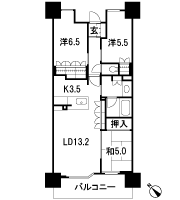 Floor: 3LDK, occupied area: 73.76 sq m, Price: 33,300,000 yen ~ 34 million yen