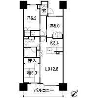 Floor: 3LDK, the area occupied: 72.9 sq m, Price: 32,200,000 yen ~ 34,400,000 yen