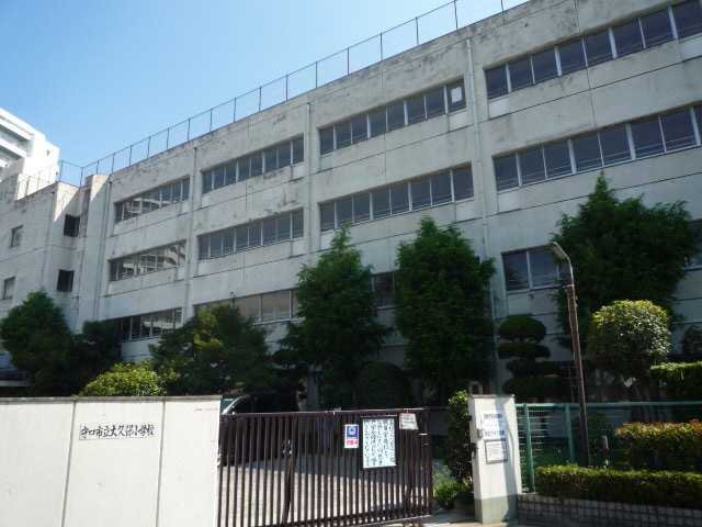 Primary school. Moriguchi until Municipal Okubo Elementary School (Elementary School) 661m