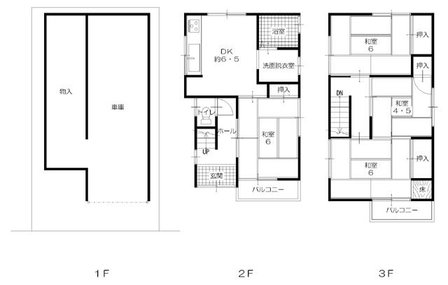 Floor plan. 9.9 million yen, 4DK, Land area 61.3 sq m , Building area 100.17 sq m