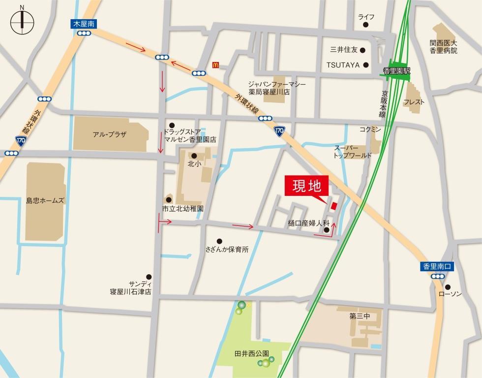 Other. Local guide map