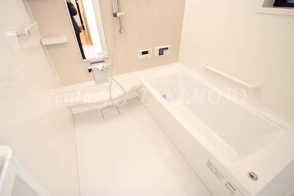 Bathroom. Optimal also widely location of the family of communication bathtub