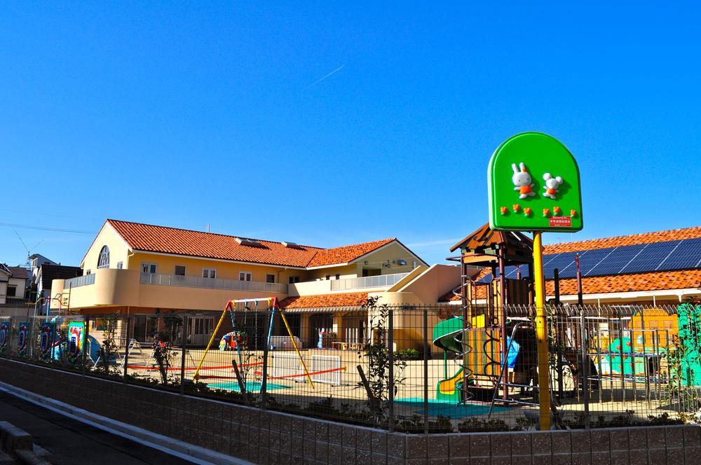 kindergarten ・ Nursery. Closeness visible from 150m our subdivision to private osmanthus nursery! ! Clean and stylish nursery (Additional information is available at Neyagawa City Hall)