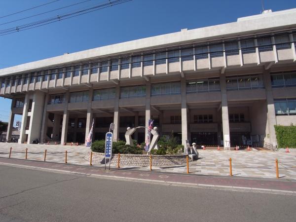 library. 845m to the east library