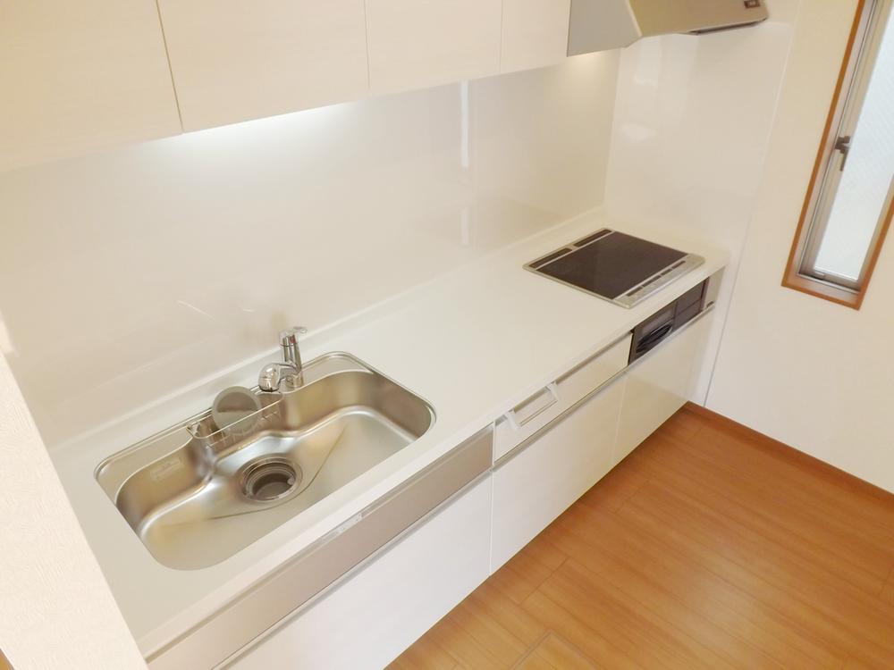 Kitchen. Local photo (kitchen) Slide storage! Water purifier with shower!