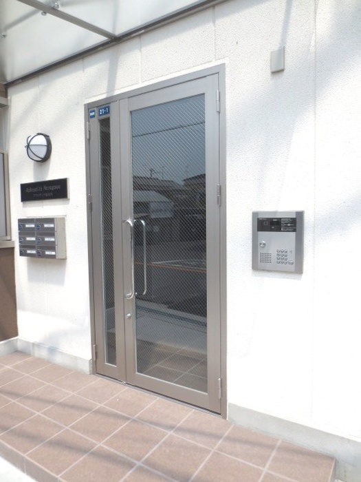 Building appearance. Security peace of mind! With auto lock! 