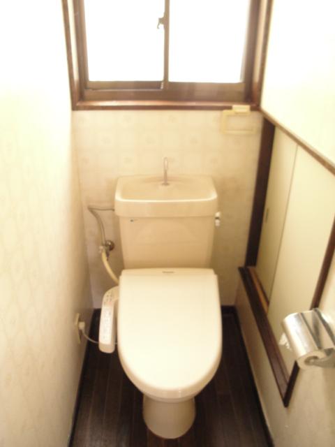 Toilet. A fully equipped Washlet toilet