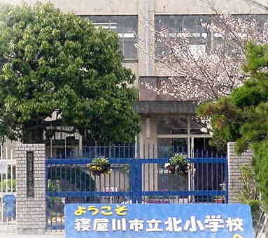Primary school. Neyagawa Tatsukita to elementary school (elementary school) 1095m