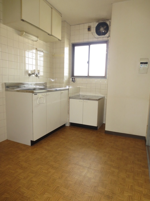 Kitchen. Rare L-shaped kitchen