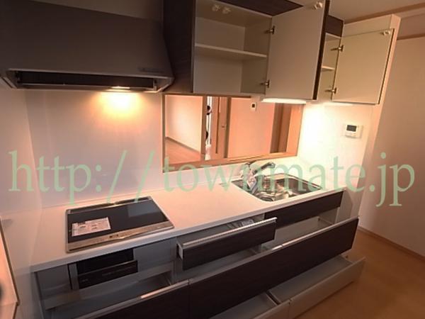 Same specifications photo (kitchen). Storage enhancement, Face-to-face kitchen in which the face of the family is visible