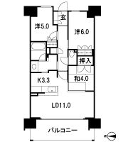 Floor: 3LDK, the area occupied: 65.4 sq m, Price: 27,800,000 yen ・ 27,900,000 yen