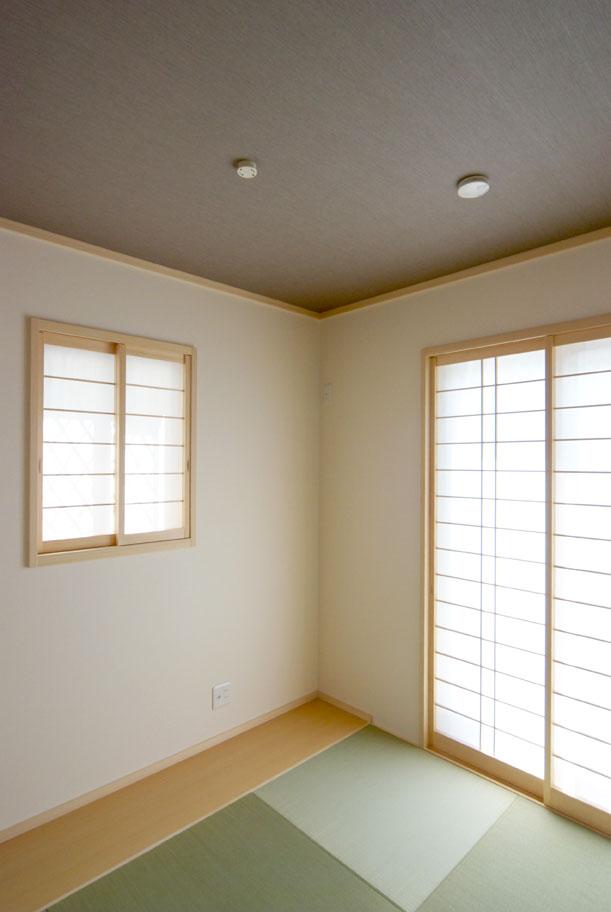Building plan example (introspection photo). It will also be so modern Japanese-style room with a little ingenuity. 
