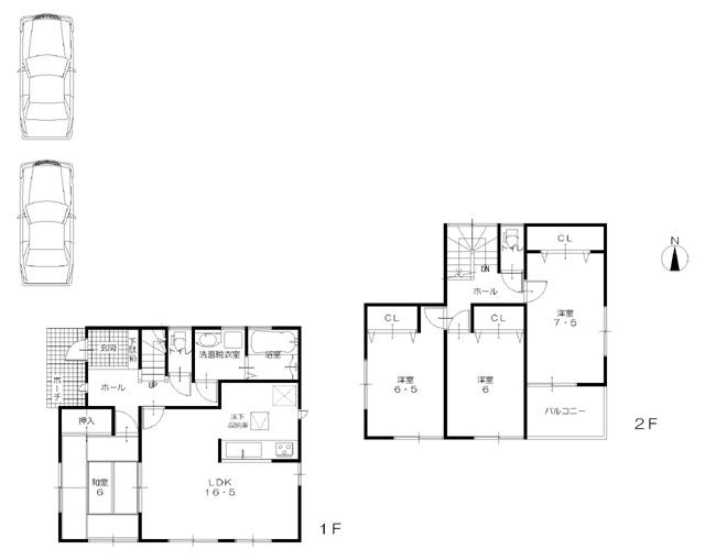 Floor plan. 23.8 million yen, 4LDK, Land area 144.37 sq m , Building area 104.33 sq m