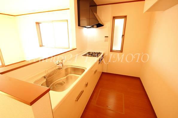 Kitchen. State-of-the-art kitchen is a stylish open kitchen