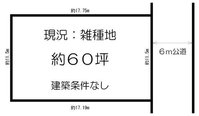 Compartment figure. Land price 24,800,000 yen, Land area 198.39 sq m
