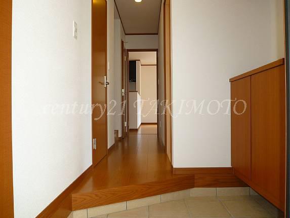 Entrance. With a large storage